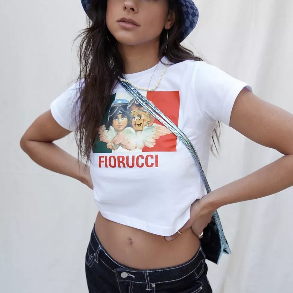Fiorucci Speed Queen Cropped Tee